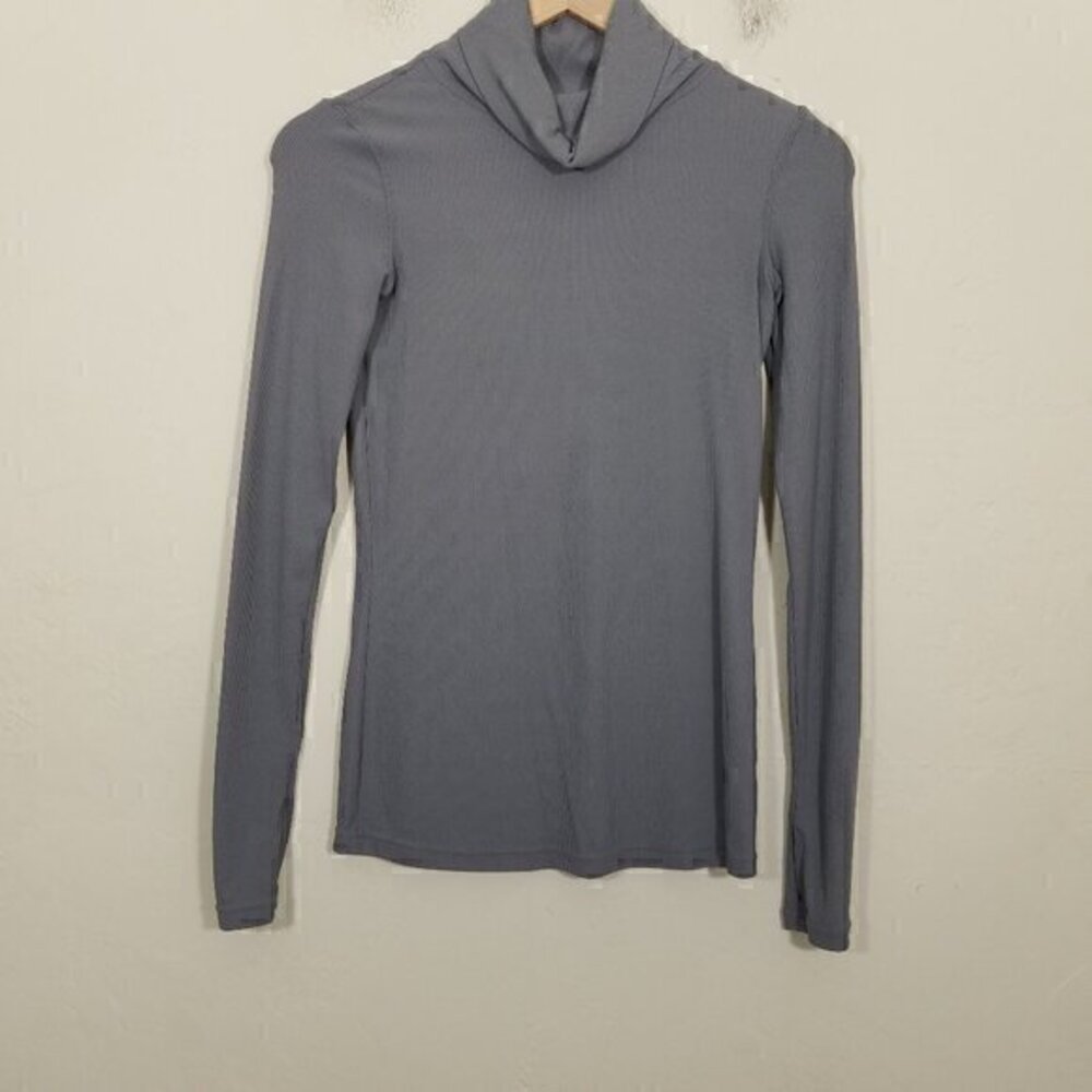 Free People Movement Turtleneck Long Sleeve Thumbhole Top Stretch Size XS